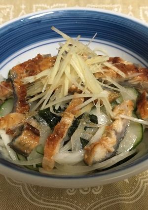 鰻(うなぎ)の酢の物♪-レシピのメイン写真