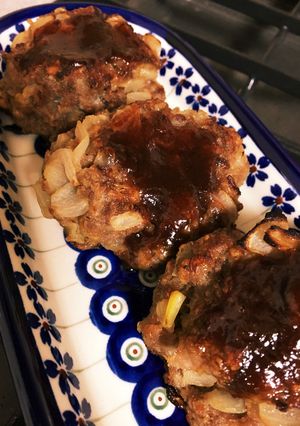 簡単 ハンバーグの覚書（20分）-レシピのメイン写真