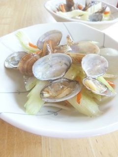 アサリとセロリのフレッシュマリネ-レシピのメイン写真