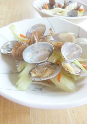 アサリとセロリのフレッシュマリネ-レシピのメイン写真