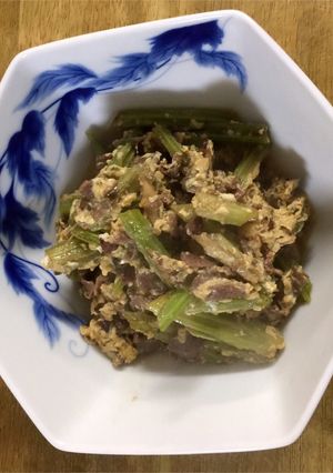 若ごぼうと牛肉の炒め煮-レシピのメイン写真