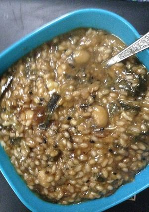 超小粒歌舞伎揚のキムチシチュー怒雷カレー-レシピのメイン写真