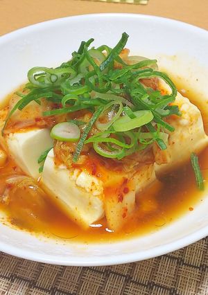 【龍愛】キムチ豆腐-レシピのメイン写真