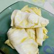 美味☆キャベツの白だしオリーブオイルがけ