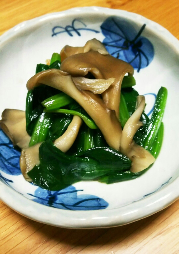 ほうれん草と舞茸のオイスター炒め-レシピのメイン写真