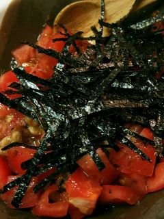 トマトと納豆!の簡単和え物-レシピのメイン写真