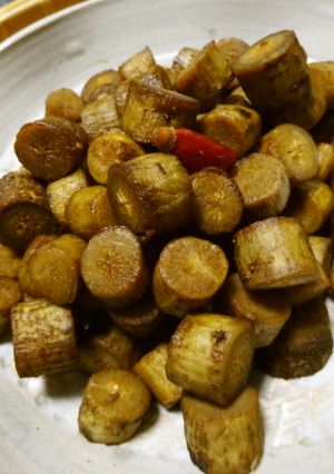 ごぼうの飴炊き-レシピのメイン写真