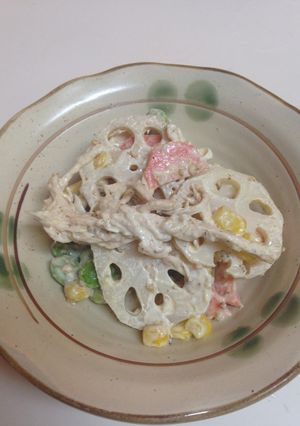 れんこんサラダ-レシピのメイン写真
