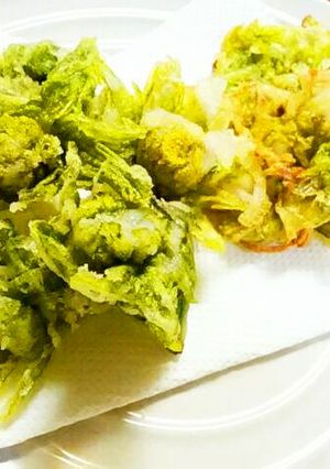 ふきのとうの天ぷら♪米粉で揚げました-レシピのメイン写真