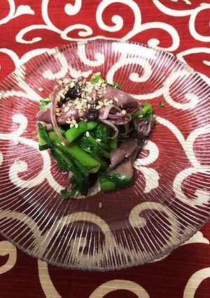 ホタルイカと菜の花のごま酢和え♡-レシピのメイン写真
