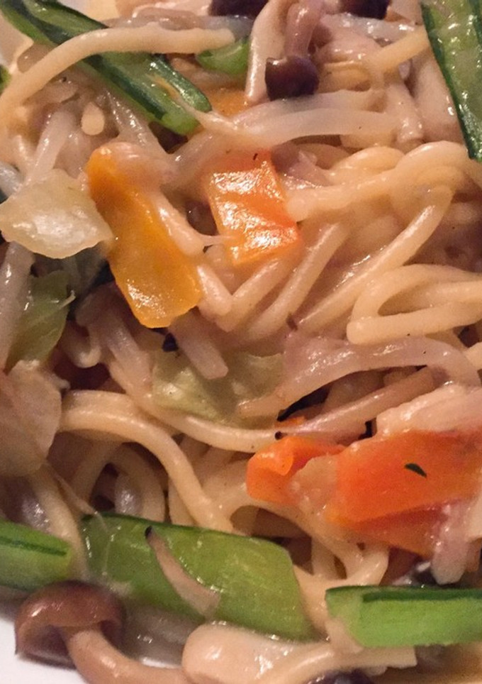 小松菜としめじの和風パスタ-レシピのメイン写真