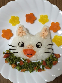 1歳の誕生日に♡ノンタンプレート-レシピのメイン写真