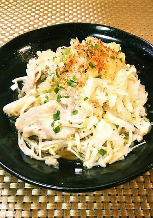 超簡単♡えのき＆豚肉のサッパリ蒸し♪-レシピのメイン写真