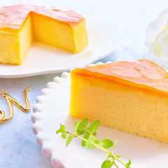 รูปของ ひび割れしづらいスフレチーズケーキ