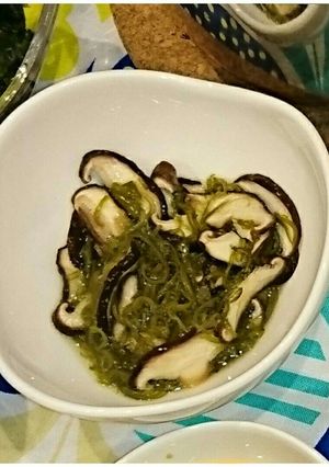 【おつまみシリーズ】椎茸めかぶ-レシピのメイン写真