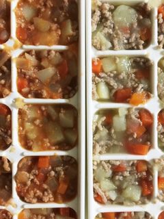 離乳食 後期 肉じゃが&トマト煮込み-レシピのメイン写真
