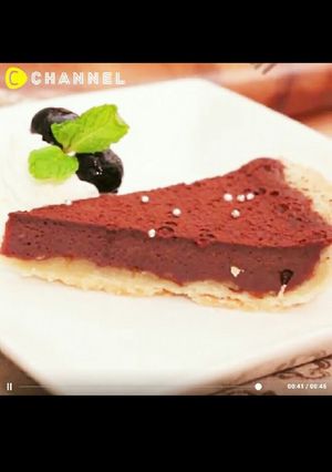 フライパンで作る♪【生チョコタルト】-レシピのメイン写真