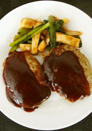 ふわふわヘルシー☆豆腐ハンバーグ-レシピのメイン写真