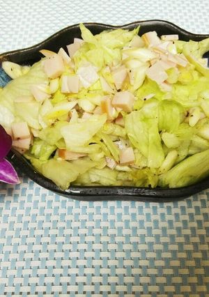 材料3つ♪沖縄料理♪島らっきょうのサラダ-レシピのメイン写真
