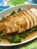 簡単…弱火で柔らか！鶏ムネ肉一枚生姜焼き