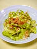 簡単ちぎるだけ！たっぷりエビキャベツ