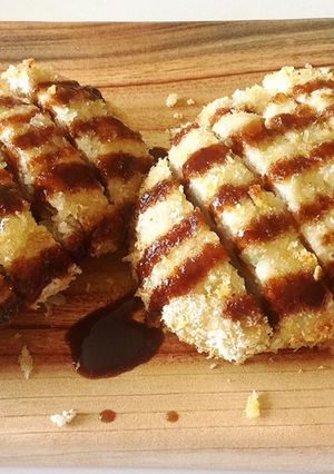 簡単 焼くチキンミンツカツ 油分カット-レシピのメイン写真