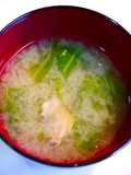 簡単！春キャベツとあさりの味噌汁