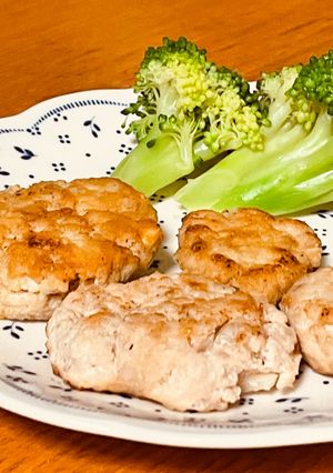 豆腐で！！カレーハンバーグ/ハンバーグ-レシピのメイン写真
