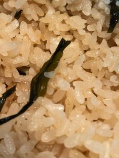 ワカメの炊き込みご飯-レシピのメイン写真