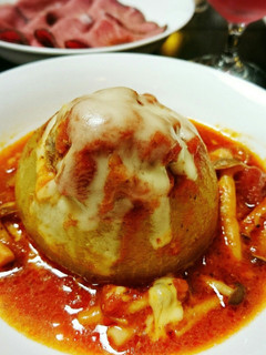 丸ごと玉ねぎの肉詰め-レシピのメイン写真