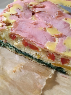 スモークサーモン野菜玉子焼き-レシピのメイン写真