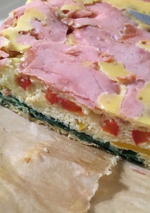 スモークサーモン野菜玉子焼き-レシピのメイン写真