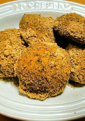 低糖質黒ごまきな粉クッキー-レシピのメイン写真