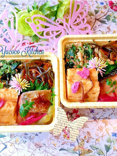 ヘルシー和惣菜 春の玄米弁当-レシピのメイン写真