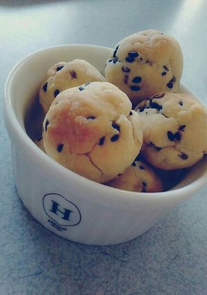 簡単❤ごまスノーボールクッキー-レシピのメイン写真