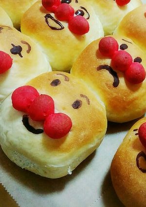アンパンマン(アンパン)ちぎりパン♡-レシピのメイン写真
