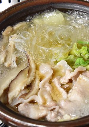 白菜と春雨、お肉、椎茸でピエンロー鍋-レシピのメイン写真