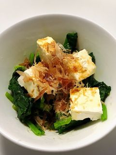 ほうれん草とkiriクリチのおひたし-レシピのメイン写真