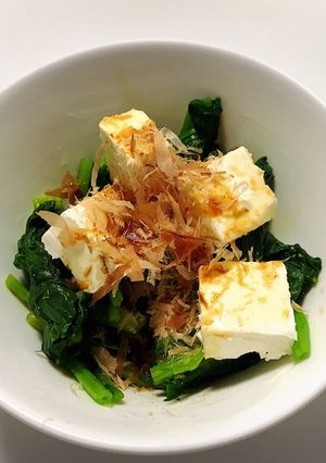 ほうれん草とkiriクリチのおひたし-レシピのメイン写真
