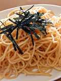 「格安生タラコ」で作るたらこスパゲティ