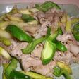 豚肉&シャキシャキ野菜のごま塩炒め