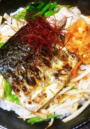 焼き鯖タレ漬け丼-レシピのメイン写真