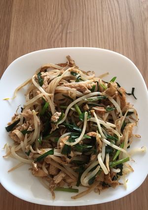 もやしと油揚げの炒め物-レシピのメイン写真