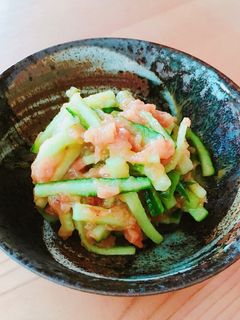 梅と鰹節のさっぱりきゅうりあえ-レシピのメイン写真