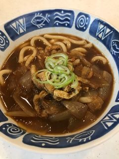 残ったカレーで、簡単カレーうどん!-レシピのメイン写真