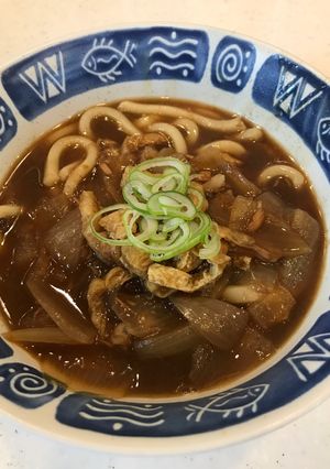 残ったカレーで、簡単カレーうどん！-レシピのメイン写真