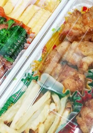 初めてのお花見弁当-レシピのメイン写真