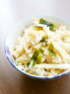筍&生わかめの味噌炊き込みご飯-レシピのメイン写真