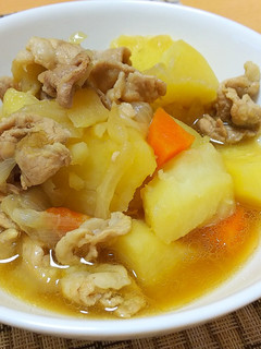 【龍愛】豚肉で肉じゃが-レシピのメイン写真