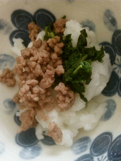離乳食後期 スタミナそぼろ丼-レシピのメイン写真